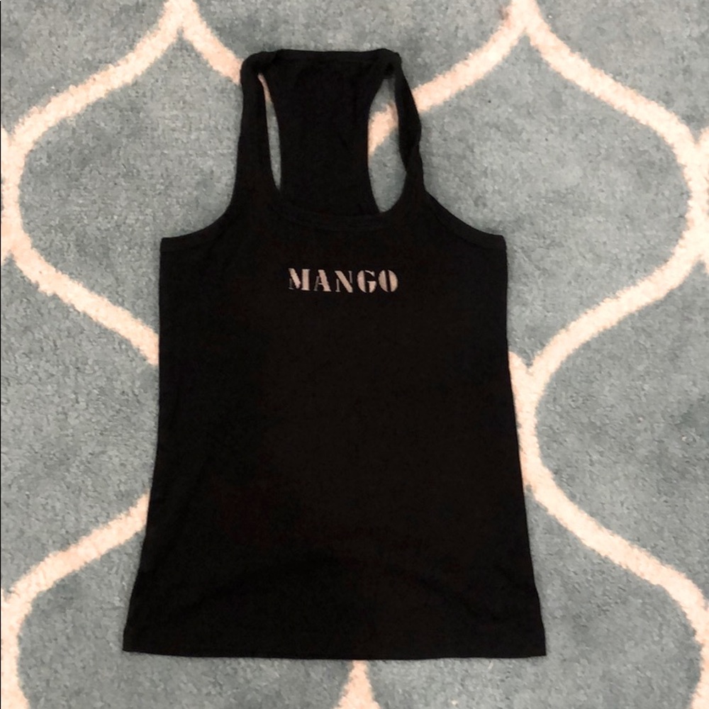 MANGO Racerback Cotton Tank